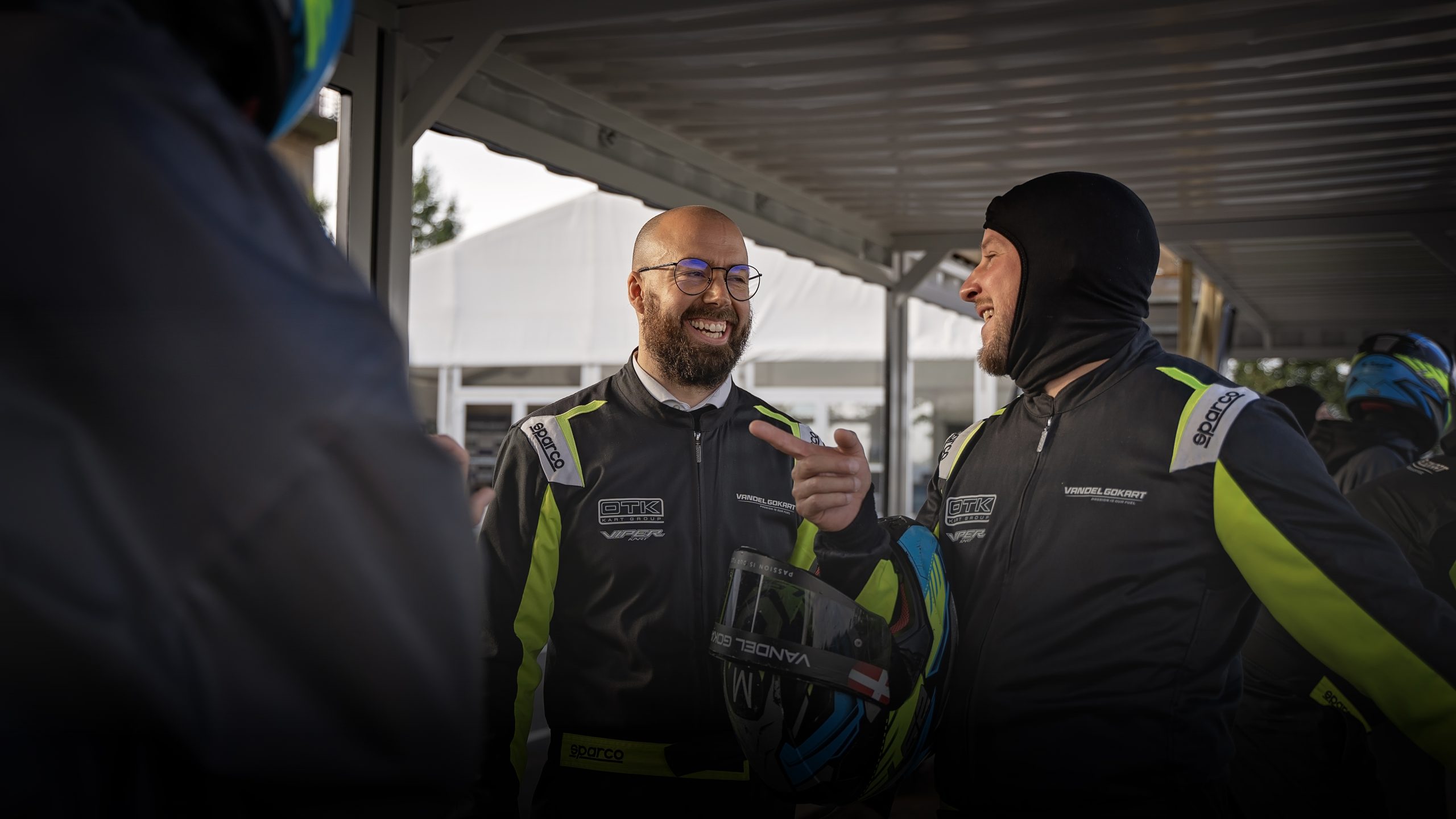 Rasmus Philip til Gokart event