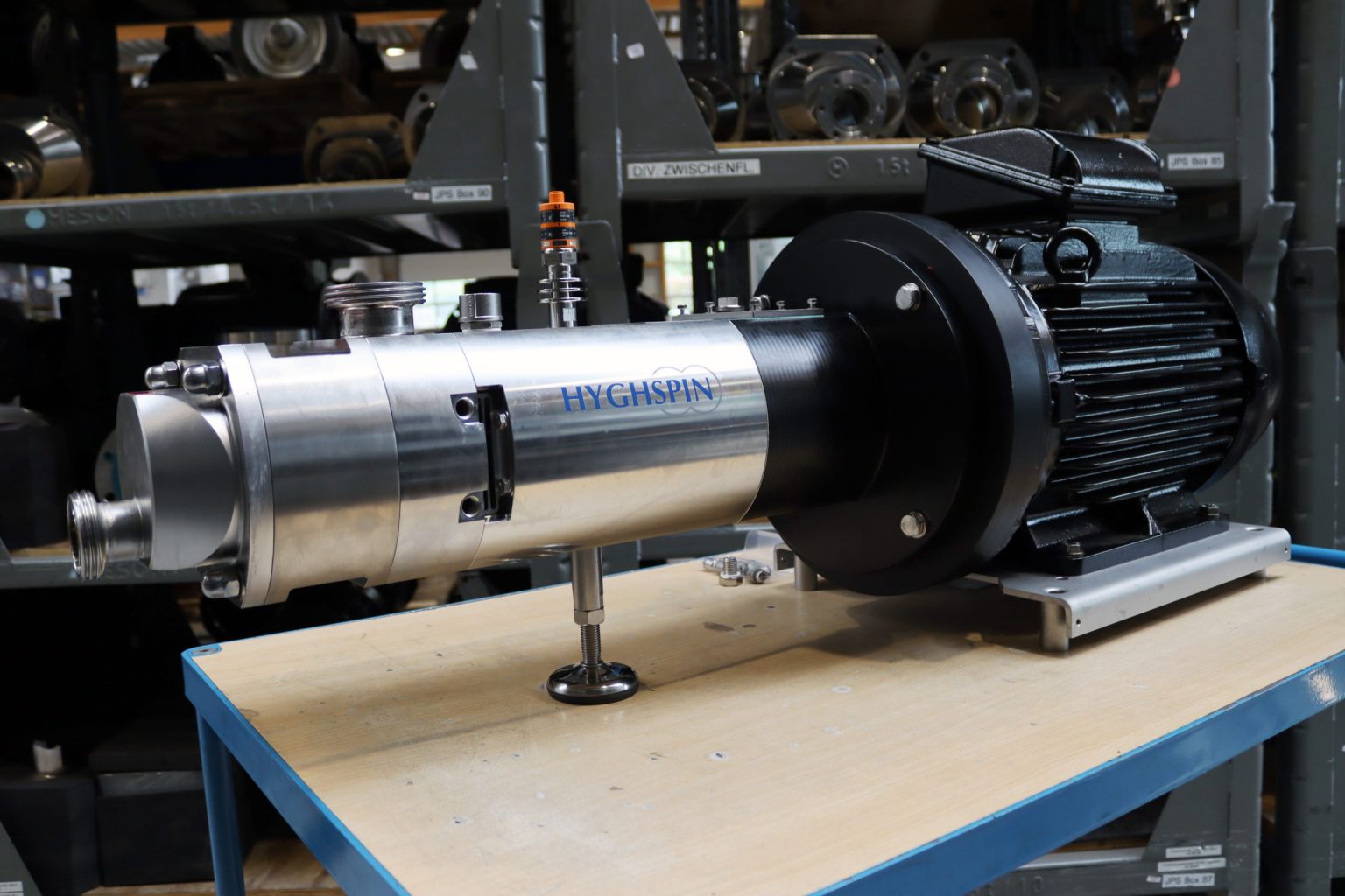 HYGHSPIN Pumpen med vibrationssensor hos JUNG